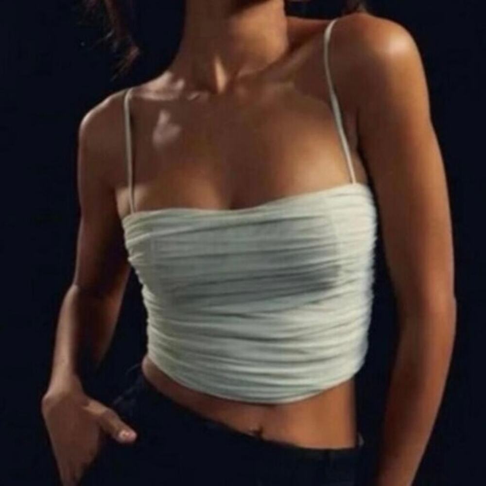 Aritzia Babaton Luxor Tank Aqua Essence size 2